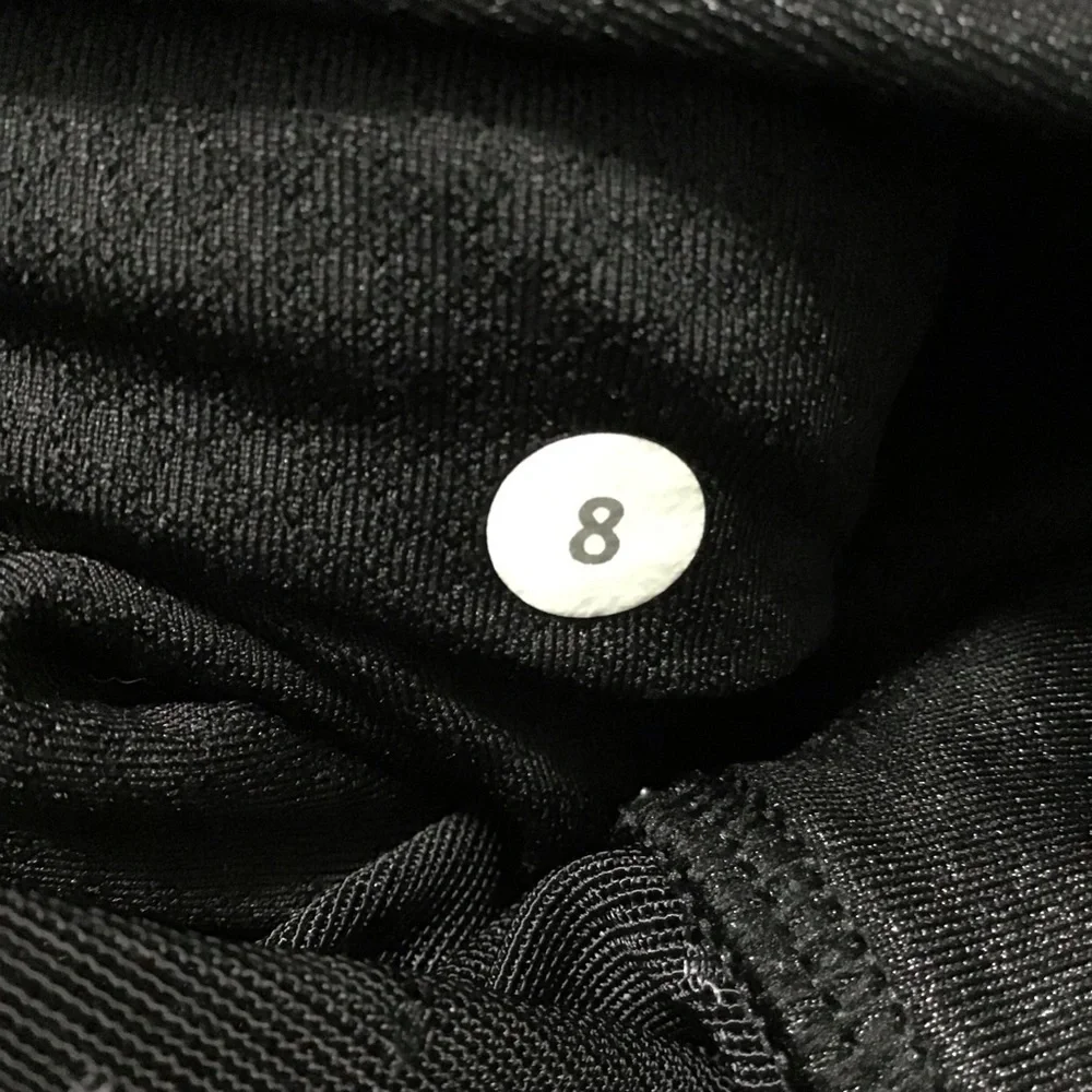 LULULEMON Athletic Black Jogger Pant Size 8.